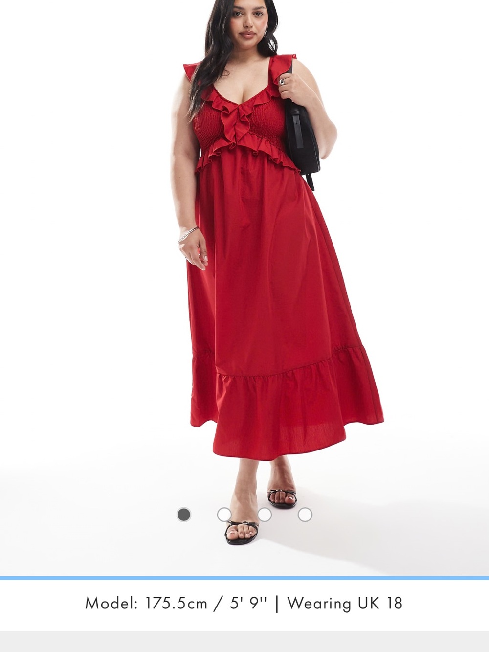 Plus Size Red New Look Curve Dress